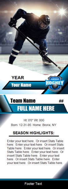 MyTradingCards.com - Make Your own Hockey Cards